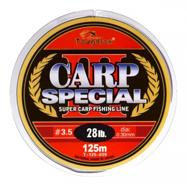 Леска для рыбалки, Toughlon Carp Special, 125м, сечение 0.30мм